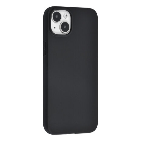 UNIQ Accessory UNIQ Accessory iPhone 15 & 14 Plus SilikonHulle - Schwarz UNIQ Accessory UNIQ Accessory iPhone 15 & 14 Plus SilikonHulle - Schwarz
