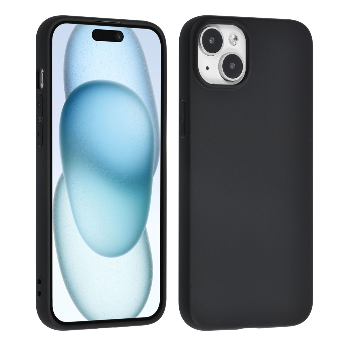 UNIQ Accessory UNIQ Accessory iPhone 15 & 14 Plus TPU Back Cover hoesje - Zwart