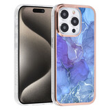 UNIQ Accessory UNIQ Accessory Coque arrière en iPhone 15 Pro - Marble Purple
