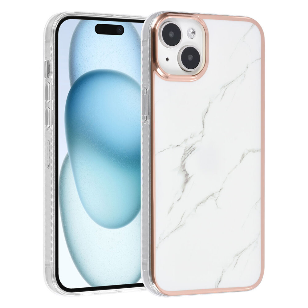 UNIQ Accessory UNIQ Accessory Coque arriere en iPhone 15 & 14 Plus - Marble UNIQ Accessory UNIQ Accessory Coque arriere en iPhone 15 & 14 Plus - Marble