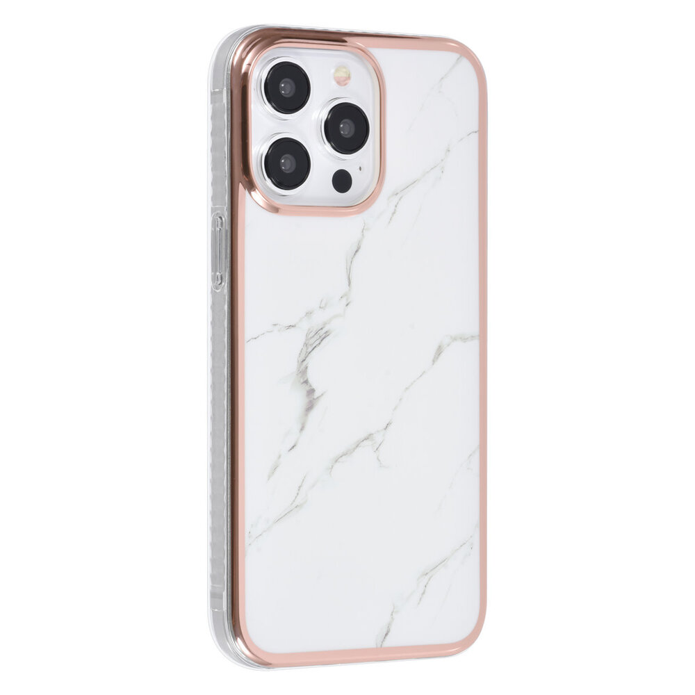 UNIQ Accessory UNIQ Accessory iPhone 15 Pro Max TPU Back Cover hoesje - Marble UNIQ Accessory UNIQ Accessory iPhone 15 Pro Max TPU Back Cover hoesje - Marble