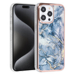 UNIQ Accessory iPhone 15 Pro Max TPU Back Cover hoesje - Marble Grey