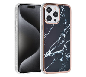 UNIQ Accessory UNIQ Accessory Coque arrière en iPhone 15 Pro Max - Marble Black UNIQ Accessory UNIQ Accessory Coque arrière en iPhone 15 Pro Max - Marble Black