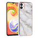 UNIQ Accessory UNIQ Accessory Samsung Galaxy A04 TPU Back Cover hoesje - Marble White UNIQ Accessory UNIQ Accessory Samsung Galaxy A04 TPU Back Cover hoesje - Marble White