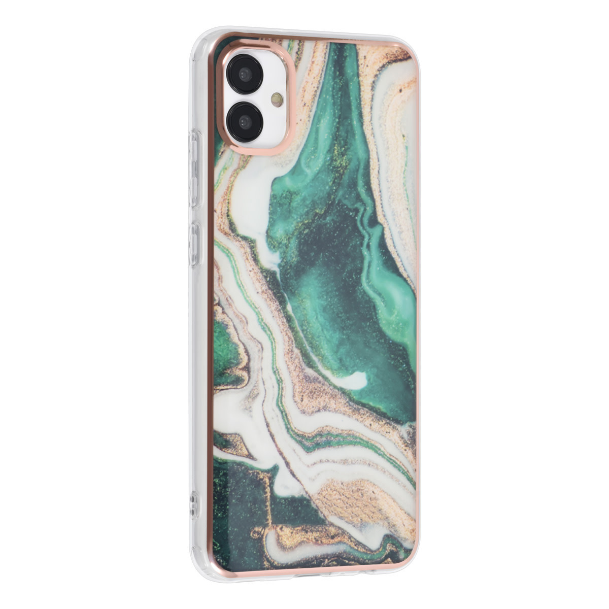 UNIQ Accessory UNIQ Accessory Samsung Galaxy A04 TPU Back Cover hoesje - Marble Green, foto 2 van 4
