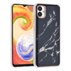 UNIQ Accessory Samsung Galaxy A04 TPU Back Cover - Marble Black