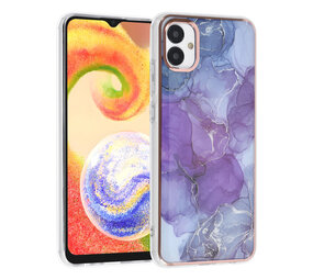 UNIQ Accessory UNIQ Accessory Samsung Galaxy A04 Silikonhülle - Marble Purple UNIQ Accessory UNIQ Accessory Samsung Galaxy A04 Silikonhülle - Marble Purple