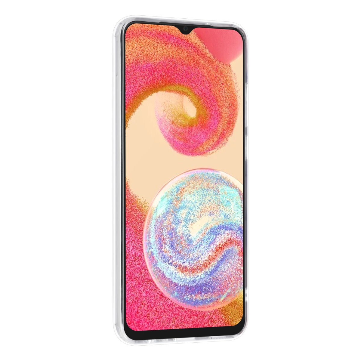 UNIQ Accessory UNIQ Accessory Samsung Galaxy A04e TPU Back Cover hoesje - Marble Purple, foto 3 van 4