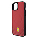 Ferrari Ferrari iPhone 15 & 14 Plus Hardcase hoesje - Magsafe - Carbon - Rood Ferrari Ferrari iPhone 15 & 14 Plus Hardcase hoesje - Magsafe - Carbon - Rood