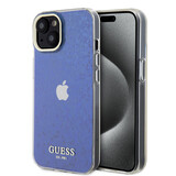 Guess Guess Coque arrière en iPhone 15 - Faceted Mirror - Disco Violet Guess Guess Coque arrière en iPhone 15 - Faceted Mirror - Disco Violet