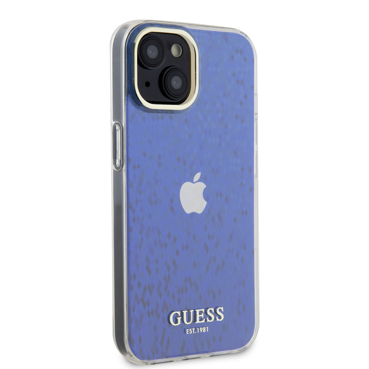 Guess Guess iPhone 15 Hardcase hoesje - Faceted Mirror - Disco Paars, foto 4 van 6