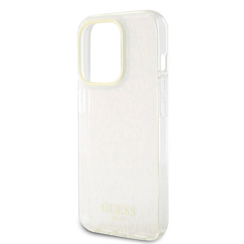 Guess Guess iPhone 15 Pro Max Hardcase-Rückseite - Faceted Mirror - Disco Rosa