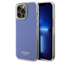 Guess Guess Coque arrière en iPhone 15 Pro Max - Faceted Mirror - Disco Violet Guess Guess Coque arrière en iPhone 15 Pro Max - Faceted Mirror - Disco Violet