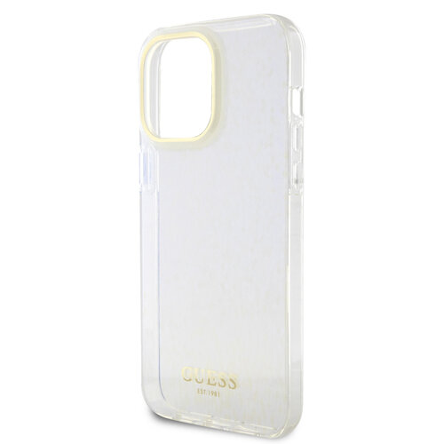 Guess Guess iPhone 15 Pro Max Hardcase-Rückseite - Faceted Mirror - Disco Lila