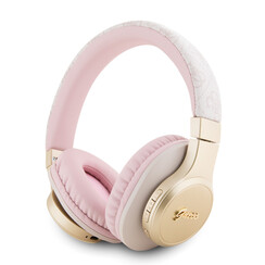Guess Bluetooth Headphones - 4G Script - Pink