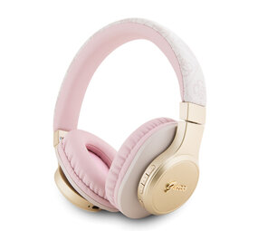 Guess Guess Bluetooth Headphones - 4G Script - Rose Guess Guess Bluetooth Headphones - 4G Script - Rose