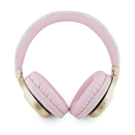 Guess Guess Bluetooth Headphones - 4G Script - Rose Guess Guess Bluetooth Headphones - 4G Script - Rose