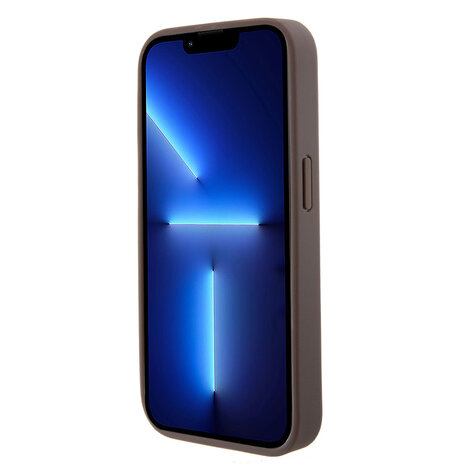 Guess Guess iPhone 15 Pro Hardcase hoesje - 4G - Met Ringhouder - Bruin Guess Guess iPhone 15 Pro Hardcase hoesje - 4G - Met Ringhouder - Bruin