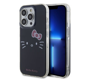 Hello Kitty Hello Kitty iPhone 14 Pro Silikonhülle - Kitty Face - Schwarz Hello Kitty Hello Kitty iPhone 14 Pro Silikonhülle - Kitty Face - Schwarz