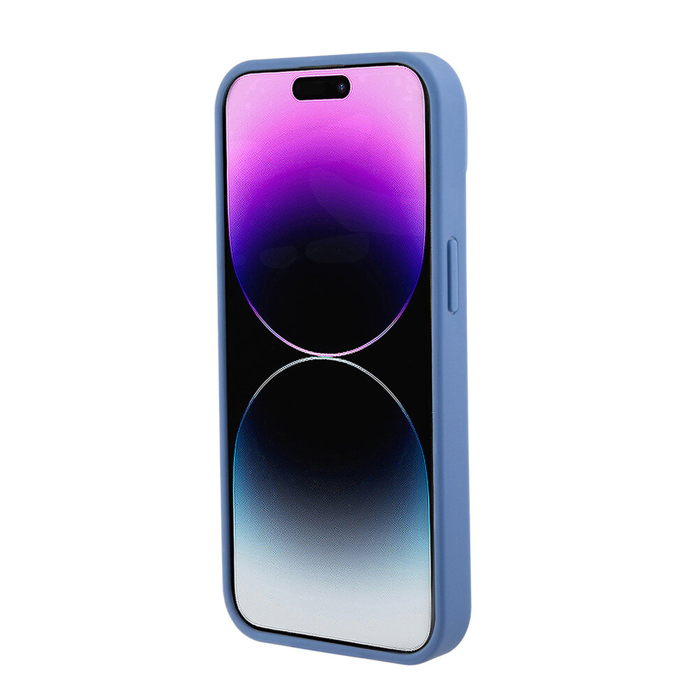 Guess Guess iPhone 15 Hardcase hoesje - 4G - Met Ringhouder - Blauw Guess Guess iPhone 15 Hardcase hoesje - 4G - Met Ringhouder - Blauw