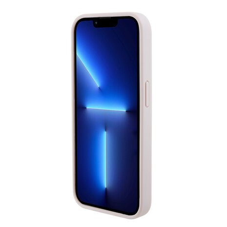 Guess Guess iPhone 15 Pro Hardcase hoesje - 4G - Met Ringhouder - Roze Guess Guess iPhone 15 Pro Hardcase hoesje - 4G - Met Ringhouder - Roze