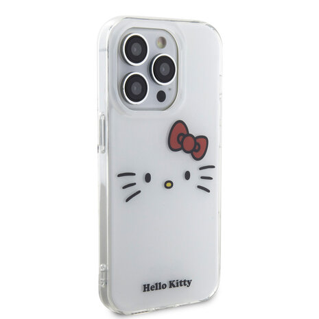 Hello Kitty Hello Kitty iPhone 15 Pro Silikonhülle - Kitty Face - Weiß Hello Kitty Hello Kitty iPhone 15 Pro Silikonhülle - Kitty Face - Weiß