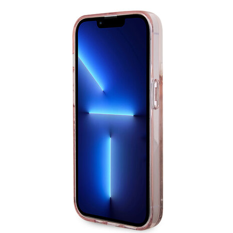 Hello Kitty Hello Kitty Coque arrière en iPhone 15 Pro - Liquid Glitter - Kitty Head Charms - Rose Hello Kitty Hello Kitty Coque arrière en iPhone 15 Pro - Liquid Glitter - Kitty Head Charms - Rose