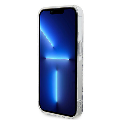 Hello Kitty Hello Kitty iPhone 14 Pro Silikonhülle - Graffiti Kitty on bricks - Weiß Hello Kitty Hello Kitty iPhone 14 Pro Silikonhülle - Graffiti Kitty on bricks - Weiß