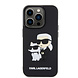 Karl Lagerfeld Karl Lagerfeld iPhone 15 Pro TPU Back Cover - 3D Rubber - NFT K&C - Black Karl Lagerfeld Karl Lagerfeld iPhone 15 Pro TPU Back Cover - 3D Rubber - NFT K&C - Black