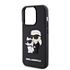 Karl Lagerfeld Karl Lagerfeld iPhone 15 Pro TPU Back Cover - 3D Rubber - NFT K&C - Black Karl Lagerfeld Karl Lagerfeld iPhone 15 Pro TPU Back Cover - 3D Rubber - NFT K&C - Black