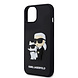 Karl Lagerfeld Karl Lagerfeld Coque arriere en iPhone 15 & 14 Plus - 3D Rubber - NFT K&C - Noir Karl Lagerfeld Karl Lagerfeld Coque arriere en iPhone 15 & 14 Plus - 3D Rubber - NFT K&C - Noir