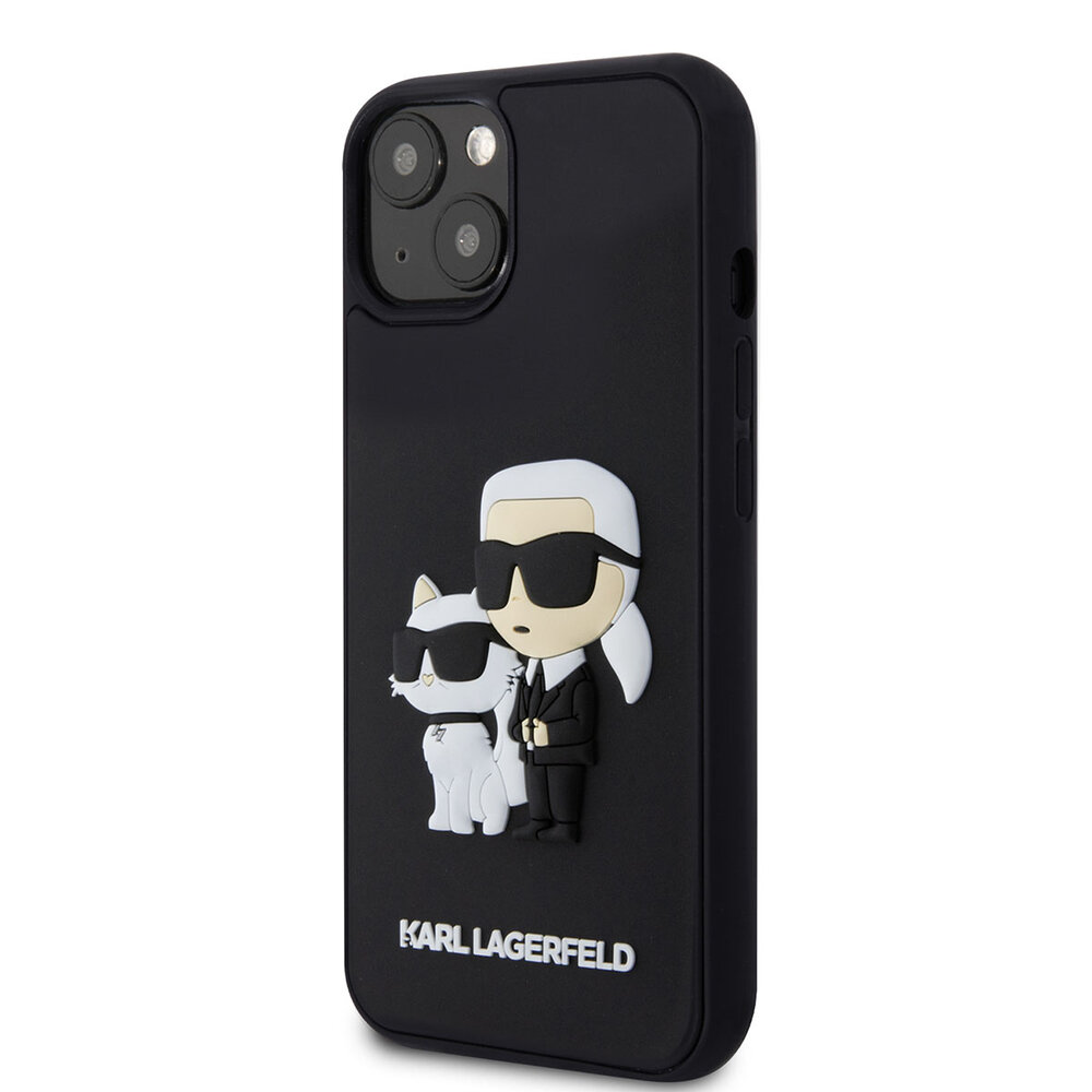 Karl Lagerfeld Karl Lagerfeld iPhone 15 Silikonhülle - 3D Rubber - NFT K&C - Schwarz Karl Lagerfeld Karl Lagerfeld iPhone 15 Silikonhülle - 3D Rubber - NFT K&C - Schwarz