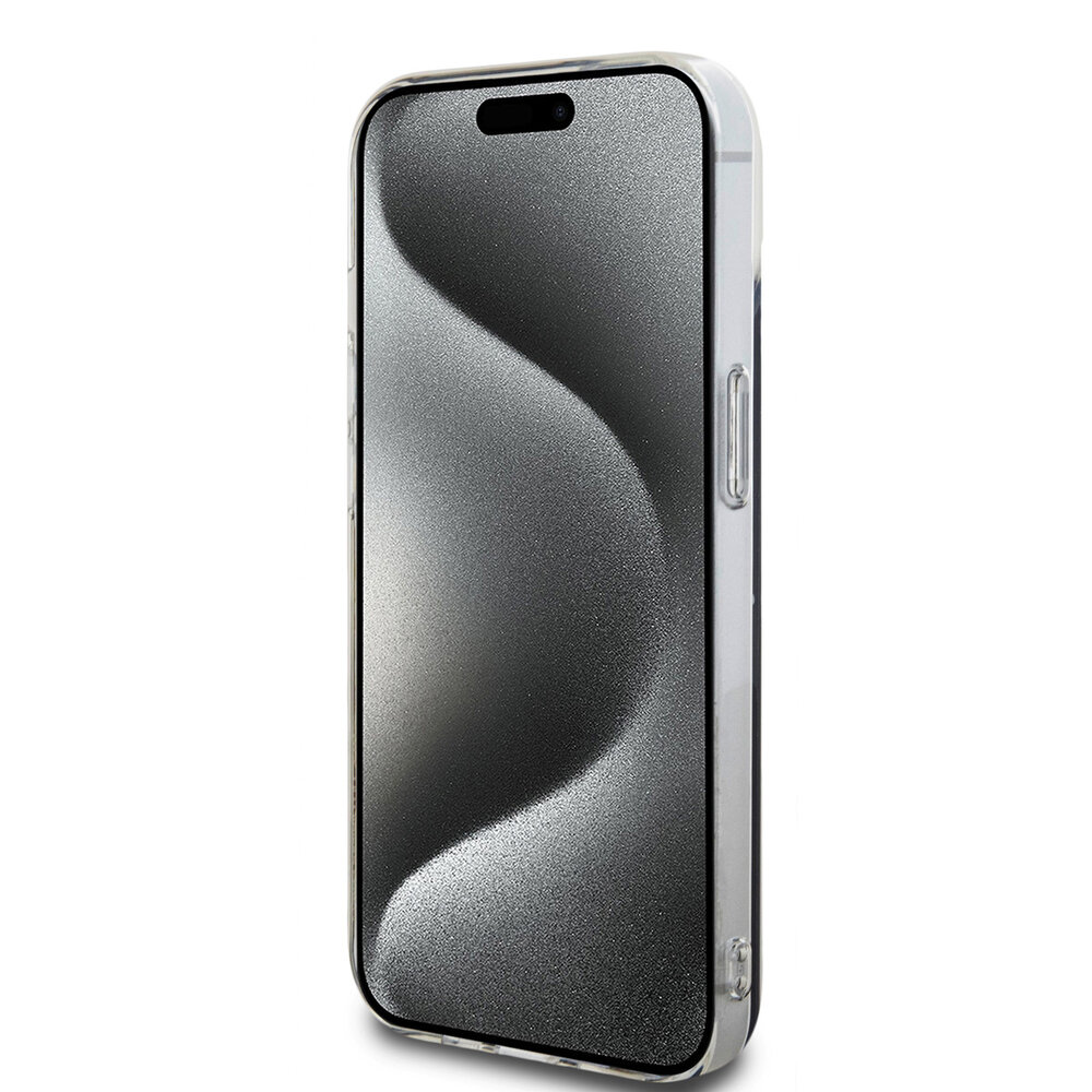 Hello Kitty Hello Kitty Coque arrière en iPhone 15 - Kitty Face - Noir Hello Kitty Hello Kitty Coque arrière en iPhone 15 - Kitty Face - Noir