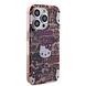Hello Kitty Hello Kitty Coque arrière en iPhone 14 Pro Max - Graffiti Tags - Rose Hello Kitty Hello Kitty Coque arrière en iPhone 14 Pro Max - Graffiti Tags - Rose