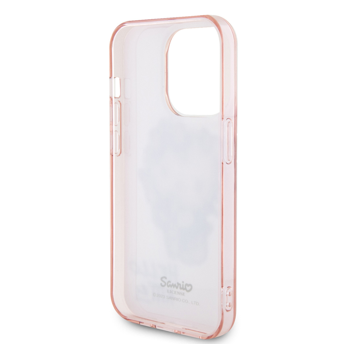 Hello Kitty Hello Kitty iPhone 15 Pro Max TPU Back Cover hoesje - Graffiti Guitar - Roze, foto 6 van 6