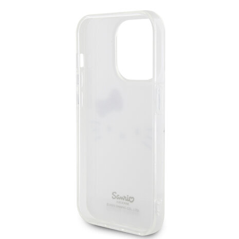 Hello Kitty Hello Kitty Coque arrière en iPhone 15 Pro Max - Kitty Face - Blanc Hello Kitty Hello Kitty Coque arrière en iPhone 15 Pro Max - Kitty Face - Blanc