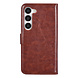 UNIQ Accessory UNIQ Accessory Galaxy S23 Book Case hoesje - Pasjeshouder voor 3 pasjes - Magneetsluiting - Hanger - Bruin UNIQ Accessory UNIQ Accessory Galaxy S23 Book Case hoesje - Pasjeshouder voor 3 pasjes - Magneetsluiting - Hanger - Bruin