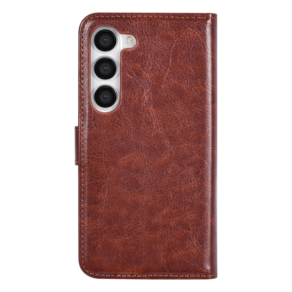 UNIQ Accessory UNIQ Accessory Galaxy S23 Book Case hoesje - Pasjeshouder voor 3 pasjes - Hanger - Bruin, foto 3 van 5