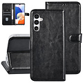 UNIQ Accessory UNIQ Accessory Galaxy A14 5G Book Case hoesje - Pasjeshouder voor 3 pasjes - Hanger - Zwart