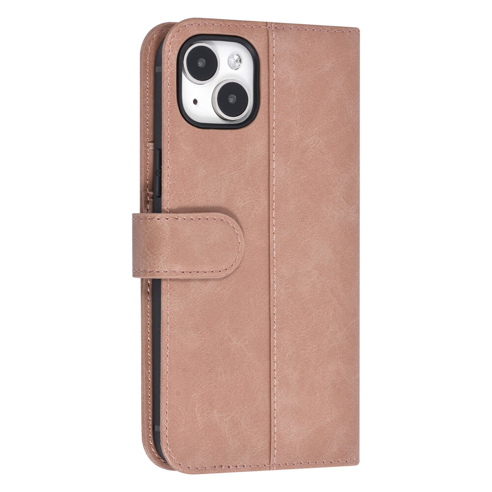 UNIQ Accessory UNIQ Accessory iPhone 15 & 14 Plus Book type case - Card holder for 3 cards - Magnetic closure - Rose Gold UNIQ Accessory UNIQ Accessory iPhone 15 & 14 Plus Book type case - Card holder for 3 cards - Magnetic closure - Rose Gold