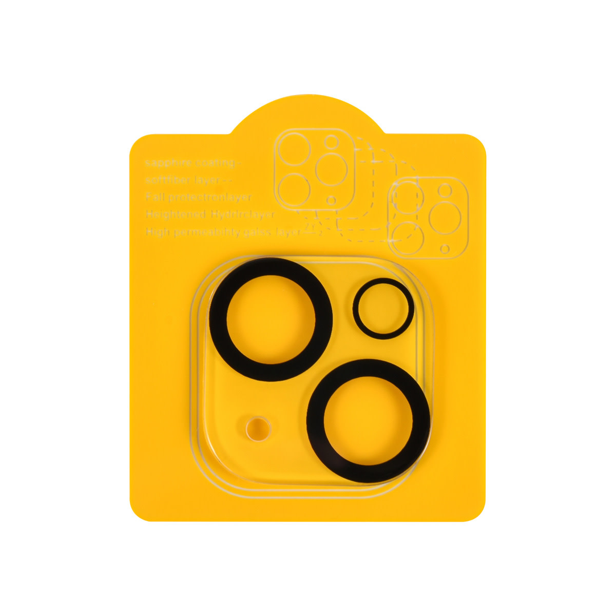 iPhone 15 Lens Protector - Transparant, foto 2 van 3