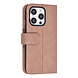 UNIQ Accessory UNIQ Accessory Étui Book Case pour iPhone 15 Pro - Porte-cartes pour 3 cartes - Fermeture magnétique - Rose Gold UNIQ Accessory UNIQ Accessory Étui Book Case pour iPhone 15 Pro - Porte-cartes pour 3 cartes - Fermeture magnétique - Rose Gold