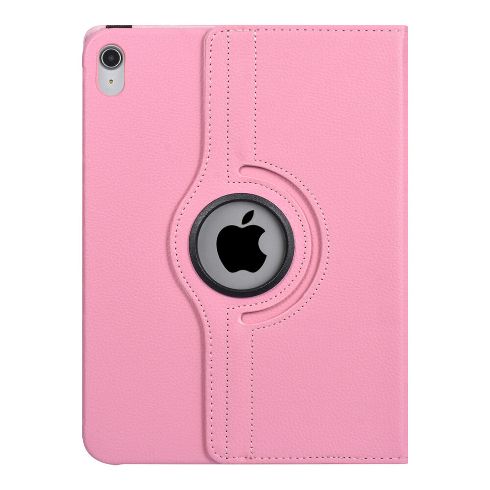 Apple iPad 10.9 (2022) & Apple iPad 11 (2025) Book Case Tablet - 360 degrees rotatable - Pink Apple iPad 10.9 (2022) & Apple iPad 11 (2025) Book Case Tablet - 360 degrees rotatable - Pink