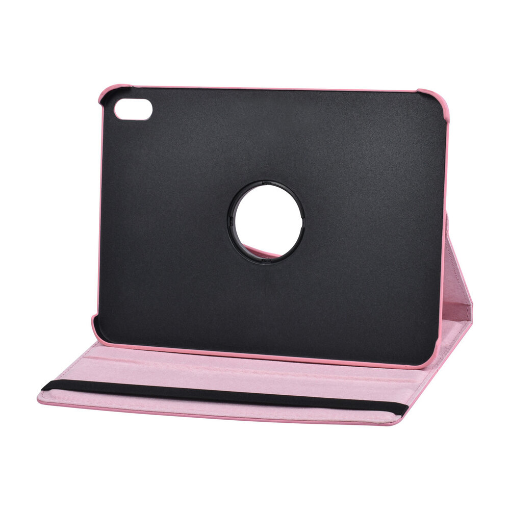 Apple iPad 10.9 (2022) & Apple iPad 11 (2025) Book Case Tablet - 360 degrees rotatable - Pink Apple iPad 10.9 (2022) & Apple iPad 11 (2025) Book Case Tablet - 360 degrees rotatable - Pink