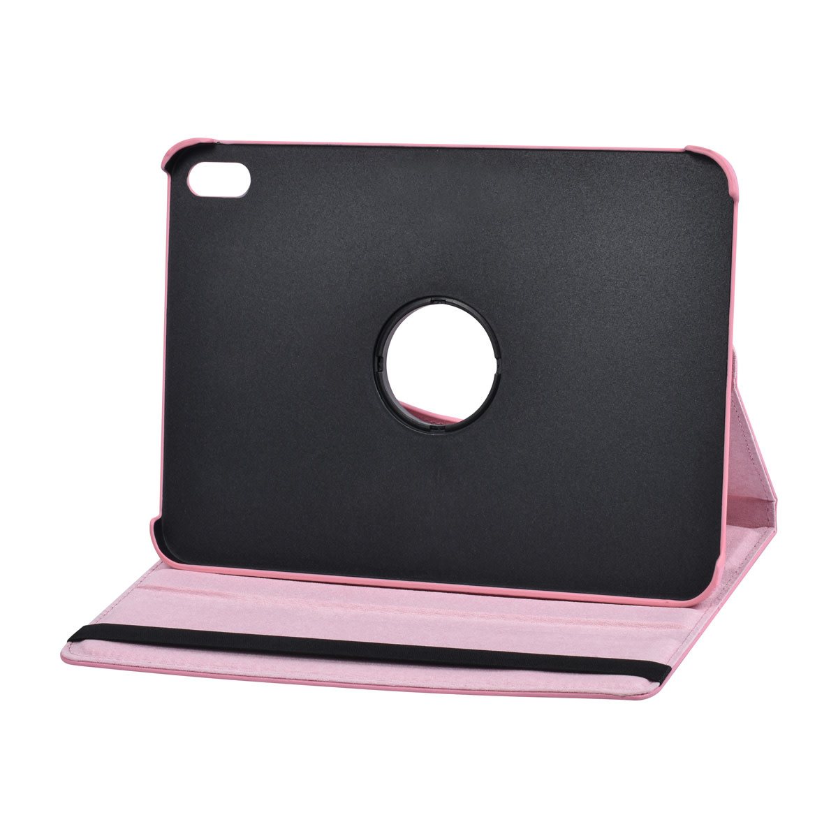 Apple iPad 10.9 (2022) Book Case Tablet hoesje - 360 graden draaibaar - Roze, foto 4 van 4