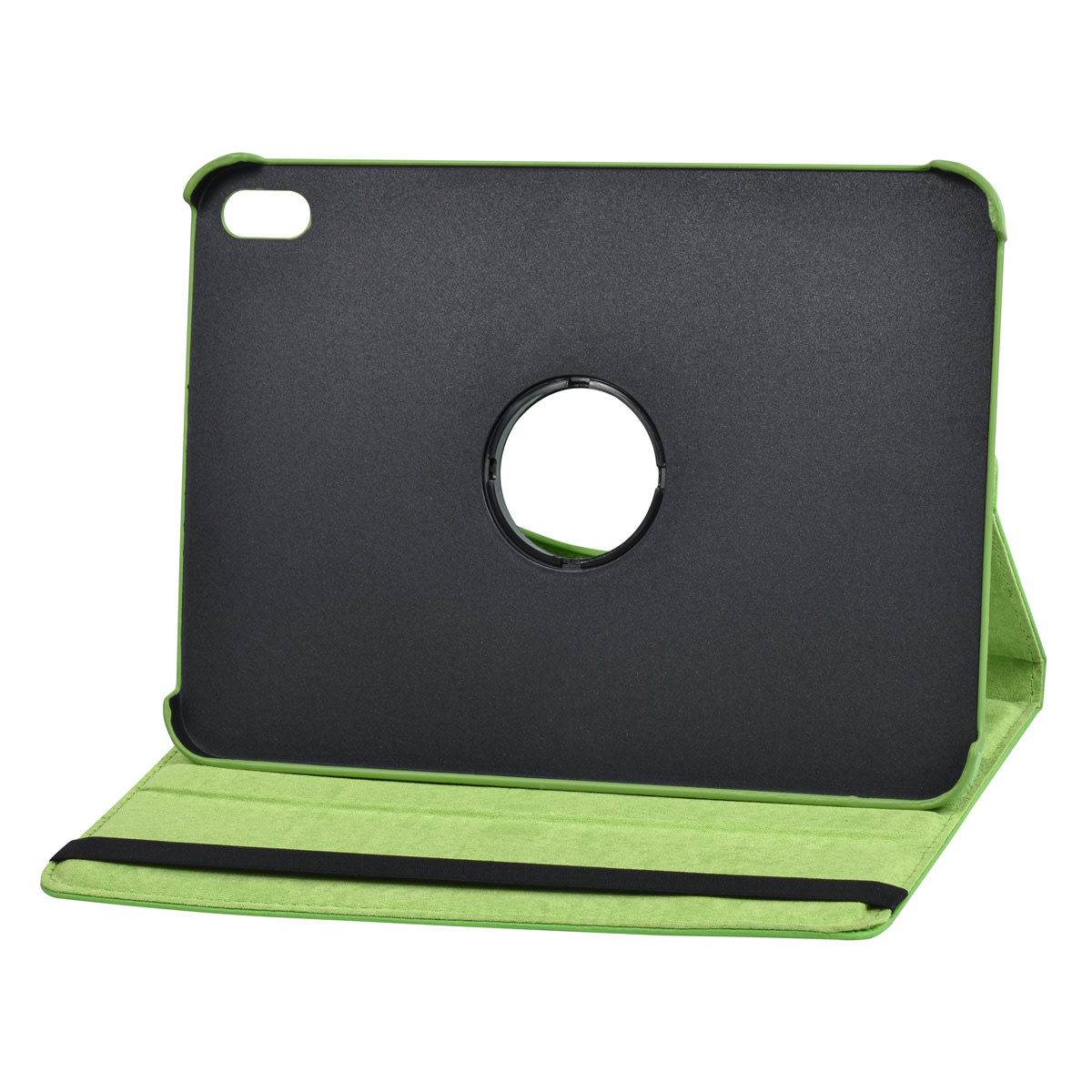Apple iPad 10.9 (2022) Book Case Tablet hoesje - 360 Graden Draaibaar - Groen, foto 4 van 4