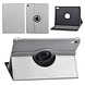 Apple iPad 10.9 (2022) Book Case Tablet - 360 Graden Draaibaar - Silver Apple iPad 10.9 (2022) Book Case Tablet - 360 Graden Draaibaar - Silver
