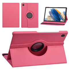 Samsung Tab A8 10.5 2022 Book Case Tablet hoesje - 360 Graden Draaibaar - Felroze