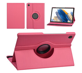 Samsung Tab A8 10.5 2022 Tablet Housse - 360 Graden Draaibaar - Rose vif Samsung Tab A8 10.5 2022 Tablet Housse - 360 Graden Draaibaar - Rose vif