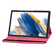 Samsung Tab A8 10.5 2022 Book Case Tablet - 360 Graden Draaibaar - Hot Pink Samsung Tab A8 10.5 2022 Book Case Tablet - 360 Graden Draaibaar - Hot Pink
